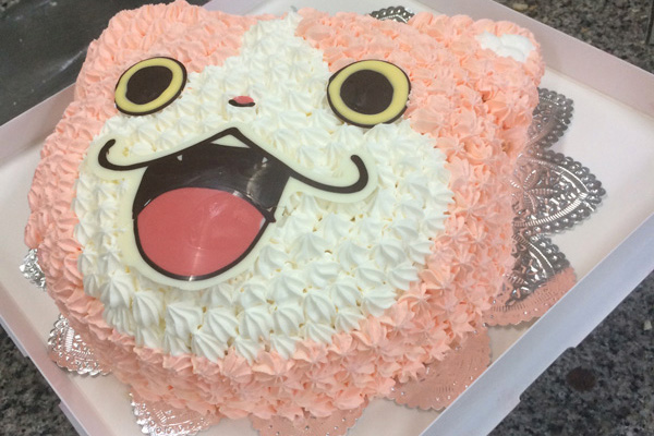 3Dケーキ